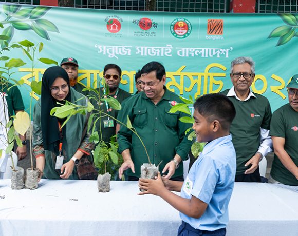 পরিবেশবান্ধব ইকোসিস্টেম ও টেকসই ভবিষ্যৎ গড়ে তুলতে ভূমিকা রাখবে ‘সবুজে সাজাই বাংলাদেশ’ উদ্যোগ