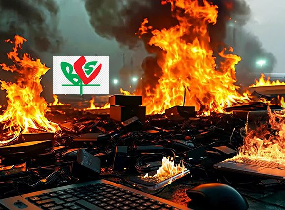 বিসিএস সভাপতি মোহাম্মদ জহিরুল ইসলাম বলেন, আগুনে ক্ষতিগ্রস্ত হয়েছে দেশের প্রযুক্তি সরবরাহ ব্যবস্থা