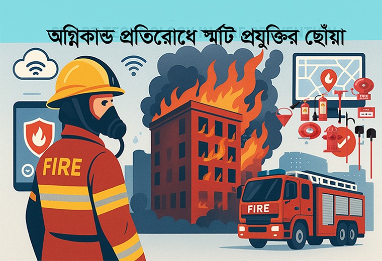 ডিজিটাল রুপান্তরের পথে এগোতে হলে “স্মার্ট অগ্নি নিরাপত্তা” এখন সময়ের দাবি