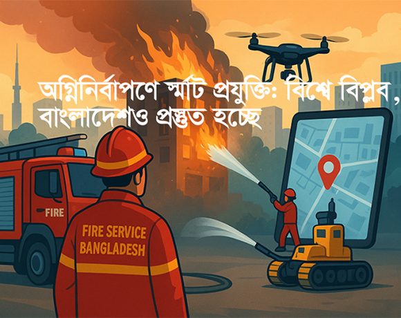 বাংলাদেশও ধীরে ধীরে এগোচ্ছে স্মার্ট ফায়ার সার্ভিসের দিকে