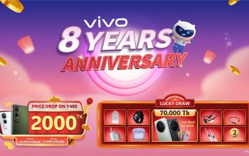 মেগা গিফট হিসেবে পাওয়া যাবে এক্স২০০ এ ৭০,০০০ টাকা ক্যাশব্যাকের সুযোগ