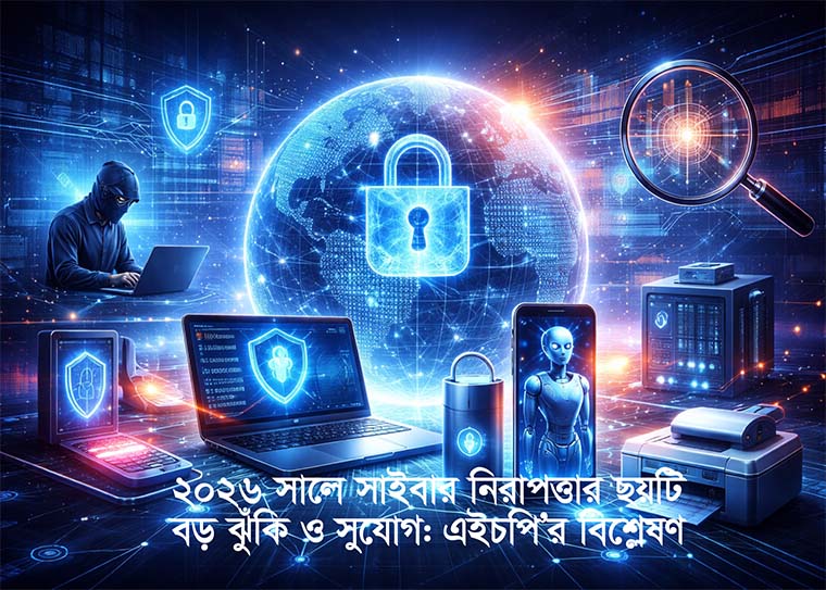 আগামী বছরে সাইবার দুনিয়ায় ছয়টি বড় প্রবণতা বিশেষভাবে প্রভাব ফেলবে