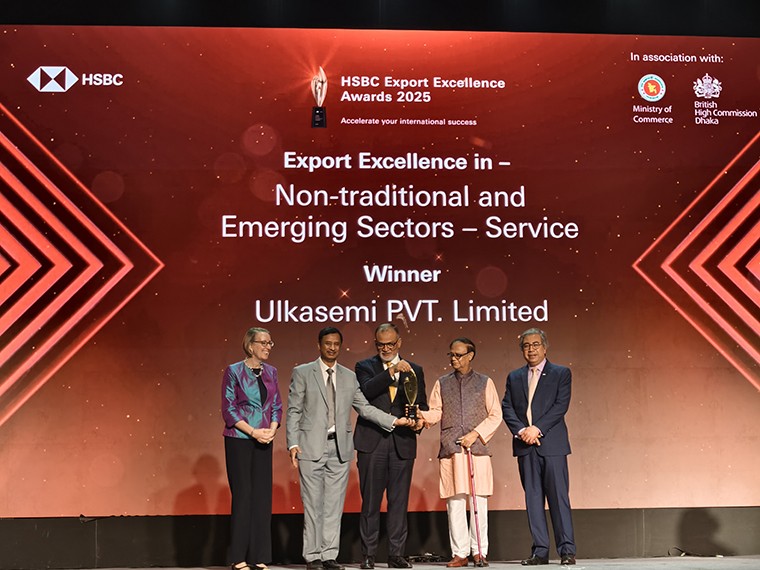 উল্কাসেমি বাংলাদেশের উচ্চপ্রযুক্তি রপ্তানি খাতে শক্ত অবস্থান তৈরি করেছে
