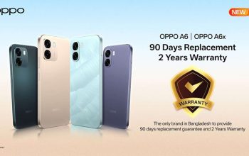 অপো এ৬ এবং এ৬এক্সের সঙ্গে দুই বছরের ওয়ারেন্টি সহ ৯০ দিনের রিপ্লেসমেন্ট গ্যারান্টি নিয়ে এসেছে