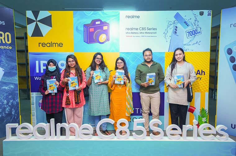 রিয়েলমি সি৮৫ সিরিজের সক্ষমতাকে তুলে ধরতে বিশেষ অ্যাক্টিভেশন ক্যাম্পেইন