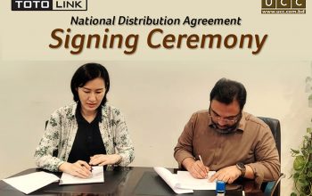 নেটওয়ার্কিং এবং ওয়্যারলেস কমিউনিকেশন ব্র্যান্ড টোটোলিঙ্ক-এর বাংলাদেশের অনুমোদিত পরিবেশক হলো ইউসিসি