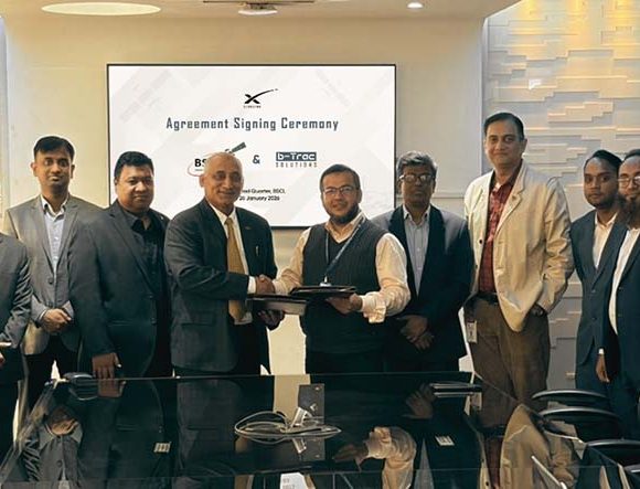 বি-ট্র্যাক সলিউশন্স বিএসসিএল’র সঙ্গে