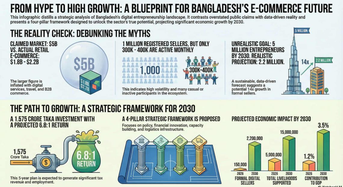 অতিরঞ্জিত তথ্যের পেছনে না ছুটে ডেটা-নির্ভর বাস্তবতাকে মেনে নিয়ে