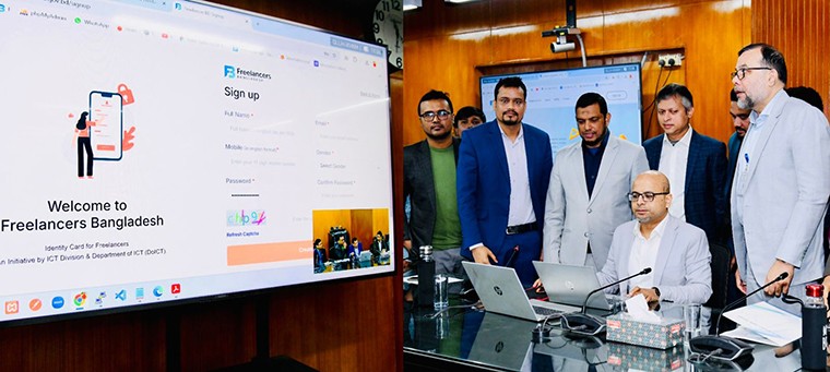ফ্রিল্যান্সাররা সরকারি স্বীকৃত ফ্রিল্যান্সার আইডি কার্ড পাবে