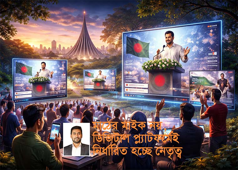 ডিজিটাল যোগাযোগ তাই আজ কেবল বিকল্প ন