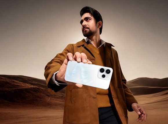 ব্যবহার করা হয়েছে ‘ড্যান্সিং অরোরা’ ডিজাইন