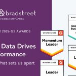 জি২ উইন্টার ২০২৬ অ্যাওয়ার্ডসে একাধিক ক্যাটাগরিতে ‘লিডার’ হিসেবে নির্বাচিত হয়েছে ডিঅ্যান্ডবি