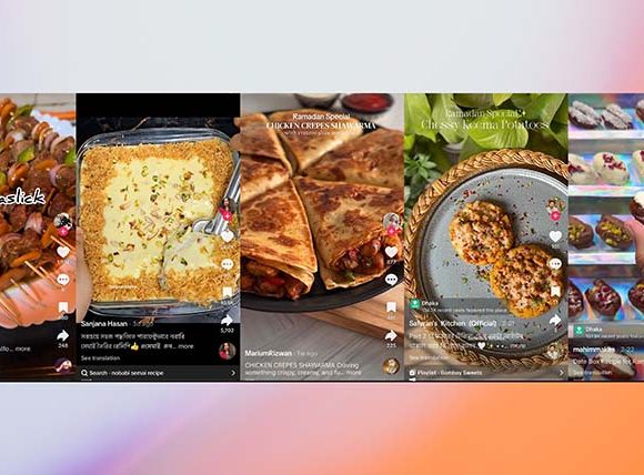 টিকটকেও এখন মিলছে নানান খাবারের আইডিয়া