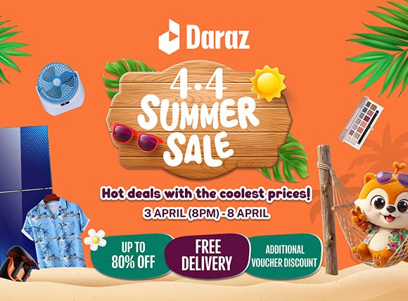 দারাজ নিয়ে এসেছে ‘৪.৪ সামার সেল’