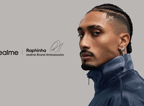 ব্রাজিলিয়ান ফুটবল তারকা রাফিনহা রিয়েলমির গ্লোবাল ব্র্যান্ড অ্যাম্বাসেডর
