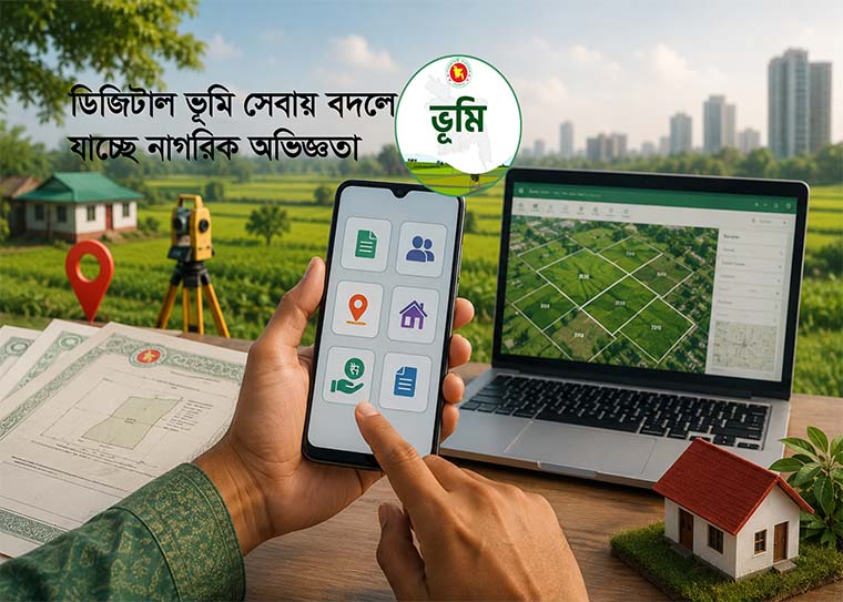 ভূমি ব্যবস্থাপনা হবে আরও আধুনিক, স্বচ্ছ ও জনবান্ধব