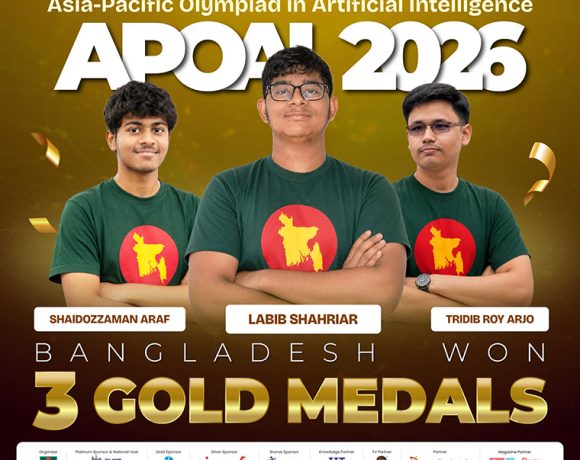 এপিওএআই-তে ৩টি স্বর্ণ পদক পেলো বাংলাদেশ
