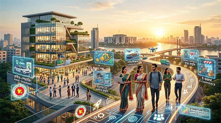 বাংলাদেশ দক্ষিণ এশিয়ার অন্যতম প্রধান ‘স্টার্টআপ হাব’ হিসেবে বিশ্বমঞ্চে মাথা তুলে দাঁড়াবে