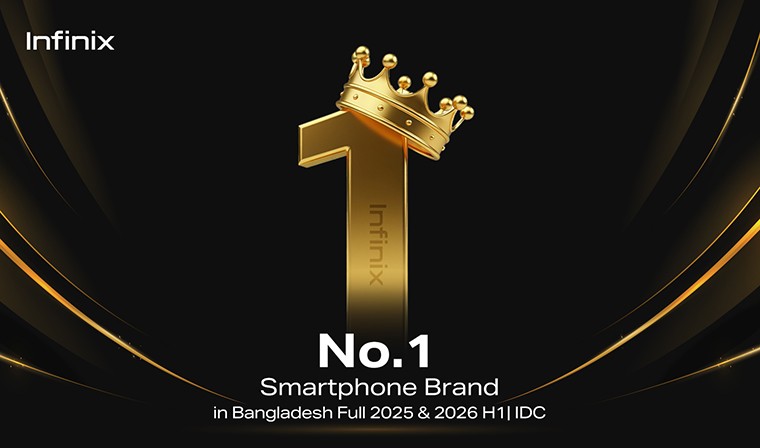 স্মার্টফোন বাজারে শীর্ষ অবস্থারে ইনফিনিক্স